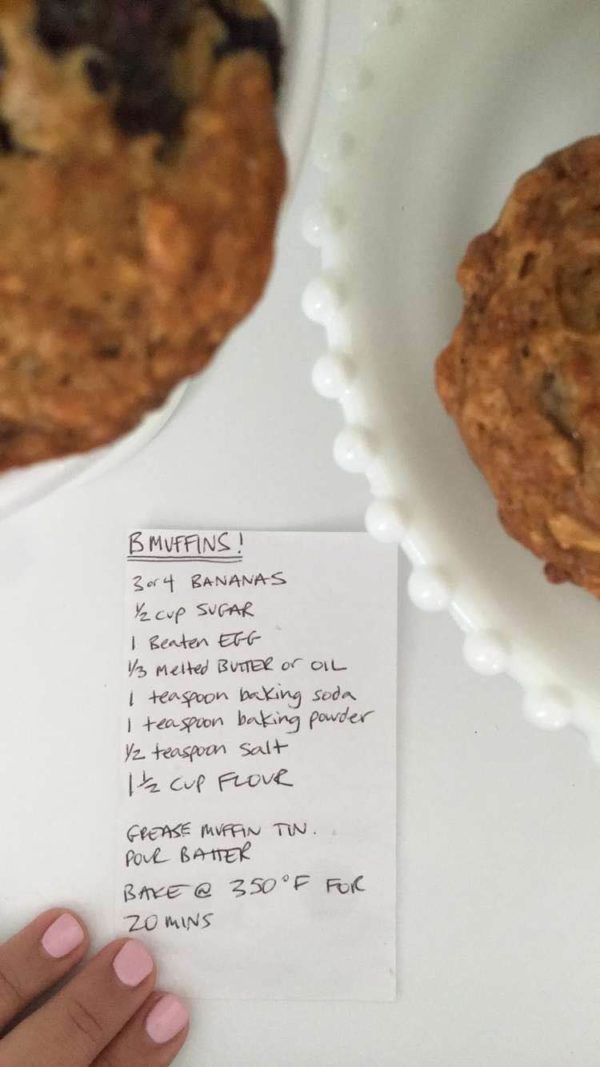 banana muffin recipe 1